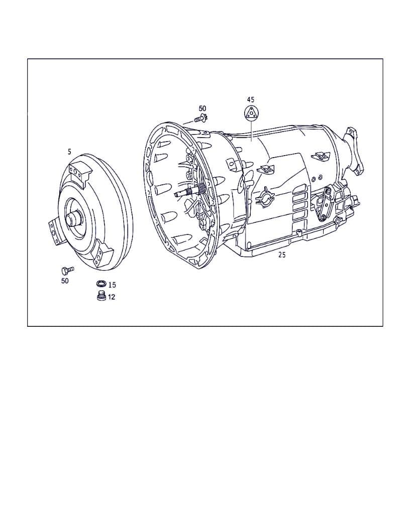 MERCEDES-BENZ 722640 2102700701 2112701500 2112708300 2112701201 2112706301 Gearbox MERCEDES-BENZ E-CLASS (W211) (2002-2009)