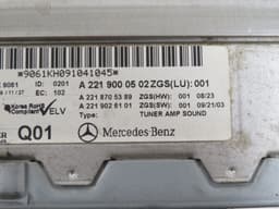 MERCEDES-BENZ A2219004701 A2219000502 A2219004302 A2219008103 Audio amplifier MERCEDES-BENZ S-CLASS Coupe (C216) (2006-2013) — thumbnail 2