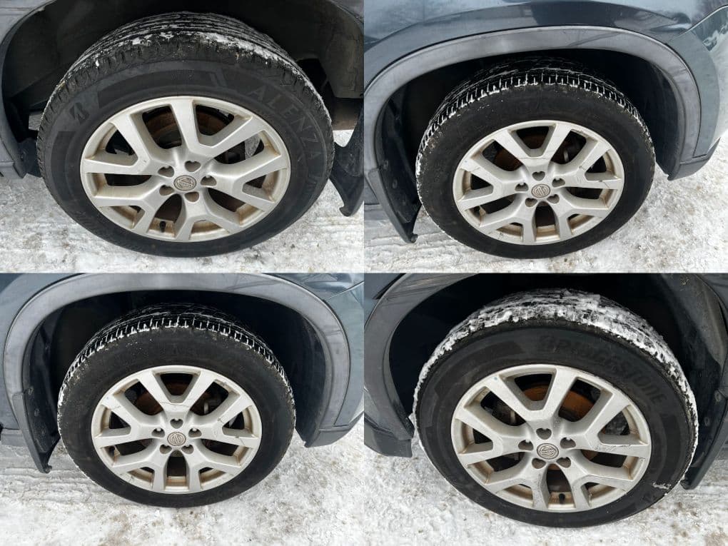 NISSAN D03003UE1A Rim set With Tyres 4 pcs NISSAN X-TRAIL II (T31) (2007-2013)