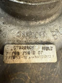 BMW 7799758 763797 6NW009453 11657799759 11652414331 Turbocharger BMW 5 (F10, F11) (2010-2017) — thumbnail 9