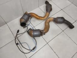 MERCEDES-BENZ MERCEDES C63 AMG Catalytic Converter A2054900920 Catalytic Converter EMPTY INSIDE EMPTY — thumbnail 2