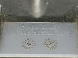 MERCEDES-BENZ MERCEDES C63 AMG W205 COVER A2055053330 RIGHT SHROUD DEFECTS TRIM — thumbnail 7