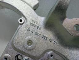 MAYBACH Maybach 62 V240 Left Front Hub A2403321301 Wheel Bearing Housing Front Left — thumbnail 8