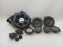 MERCEDES-BENZ MERCEDES GT R190 ROADSTER SPEAKERS A1908202000 SET SPEAKERS BURMESTER — thumbnail 3