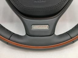 BMW BMW 760i 750Li 760Li Alpina F02 F01 Steering Wheel CUSTOM WOOD LEATHER — thumbnail 2