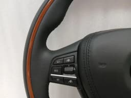 BMW BMW 760i 750Li 760Li Alpina F02 F01 Steering Wheel CUSTOM WOOD LEATHER — thumbnail 4