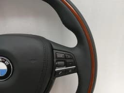 BMW BMW 760i 750Li 760Li Alpina F02 F01 Steering Wheel CUSTOM WOOD LEATHER — thumbnail 3