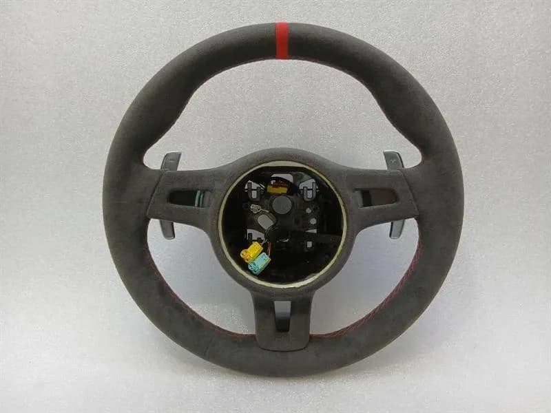 PORSCHE Porsche 911 991 Steering Wheel 99134780359 Steering Wheel Full Alcantara + Red Line PDK