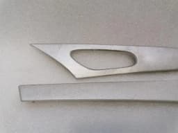 MERCEDES-BENZ Mercedes SL R230 AMG Aluminium Veneer A2306805739 Cover 02-05 Faulty — thumbnail 4