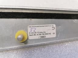 MERCEDES-BENZ Mercedes SL R230 AMG Aluminium Veneer A2306805739 Cover 02-05 Faulty — thumbnail 10