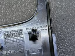 PORSCHE Porsche 911 991 Centre Console Veneer 99155326100 Strip Cover Centre — thumbnail 7