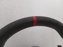 PORSCHE Porsche 911 991 Steering Wheel 95B959256F GTS Steering Wheel MK2 ALCANTARA + RED STRIPE — thumbnail 4