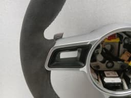 PORSCHE Porsche 911 991 Steering Wheel 95B959256F GTS Steering Wheel MK2 ALCANTARA + RED STRIPE — thumbnail 6
