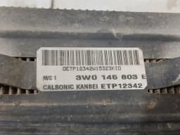 BENTLEY 11-18 Bentley Continental GT W12 SPEED Intercooler 3W0145803E LH Intercooler — thumbnail 5