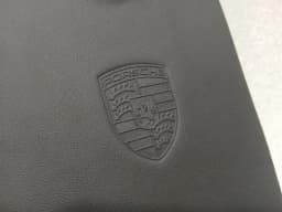 PORSCHE Porsche 911 991 99155562202 Fuse Box Cover Set Leather with Red Stitches — thumbnail 4