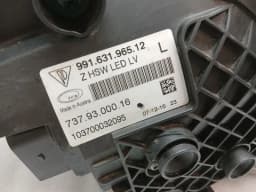 PORSCHE Porsche 911 991 Left Headlight 99163196562 Headlight Left MK2 2017-2019 LED — thumbnail 10
