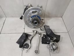 PORSCHE Porsche 911 992 Rear Hub 992505051GY Wheel Bearing Housing Rear GTS Center Lock Left — thumbnail 1