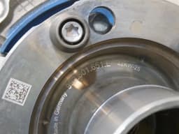 PORSCHE Porsche 911 992 Rear Hub 992505051GY Wheel Bearing Housing Rear GTS Center Lock Left — thumbnail 4