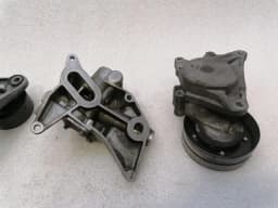 MERCEDES-BENZ Mercedes SL R230 Belt Tensioner A1132000170 Pulley Holder Bracket A1132370140 Set — thumbnail 4