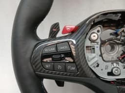 BMW BMW M3 G80 G20 Steering Wheel m3 Carbon Steering Wheel 32309882678 HEATED M4 G82 — thumbnail 4