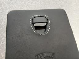PORSCHE Porsche 911 991 99155562202 Fuse Box Cover Set Leather with White Stitches — thumbnail 6