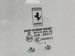 FERRARI Ferrari FF F151 right door glass 83614500 door glass right laminated double — thumbnail 3