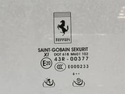 FERRARI Ferrari GTC4 Lusso Left Door Glass 83614500 Door Panel Left LAMINATED DOUBLE — thumbnail 3
