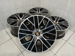 PORSCHE Porsche Taycan 9J Alloy Wheel Set 9J1601025CR TURBO AERO Rims Set — thumbnail 1