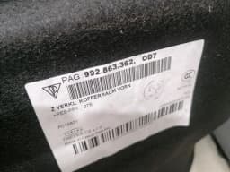 PORSCHE Porsche 911 992 GT3 Luggage Cover Set 992863721C Boot Liner SET Vo — thumbnail 10