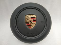 PORSCHE Porsche Cayman 718 GT4RS GT3RS 991 steering wheel module 982880201M steering wheel Black — thumbnail 10