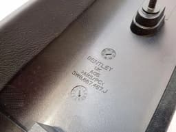 BENTLEY BENTLEY CONTINENTAL GT W12 A Post Cover Set 3W8867458J A Pillar Trim LEATHER — thumbnail 7