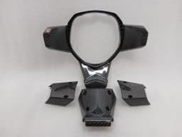 LAMBORGHINI Lamborghini Cover 470419093B Carbon Gloss AVENTADOR Fairing Steering Trim — thumbnail 1