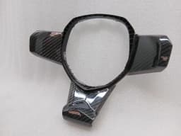 LAMBORGHINI Lamborghini Cover 470419093B Carbon Gloss AVENTADOR Fairing Steering Trim — thumbnail 4