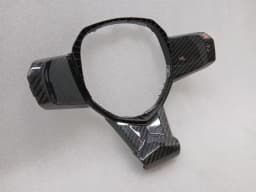 LAMBORGHINI Lamborghini Cover 470419093B Carbon Gloss AVENTADOR Fairing Steering Trim — thumbnail 3