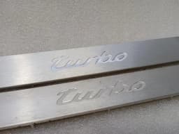 PORSCHE Porsche Panamera 970 door sill set 97055575302 door entry sill set turbo — thumbnail 2