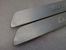 PORSCHE Porsche Panamera 970 door sill set 97055575302 door entry sill set turbo — thumbnail 4