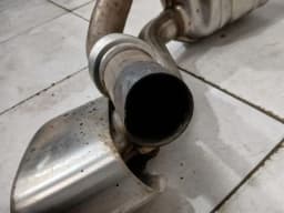 PORSCHE Porsche 911 991 exhaust silencer 99111142103 left exhaust muffler left — thumbnail 3