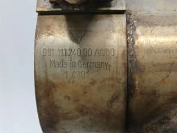 PORSCHE Porsche Cayman 981 exhaust tailpipe 98111136100 exhaust tailpipe — thumbnail 10