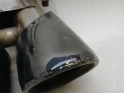 PORSCHE Porsche Cayman 718 exhaust tailpipe 982251187J exhaust tailpipe defects — thumbnail 3