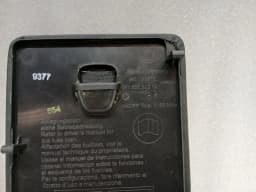 PORSCHE Porsche 911 991 Cover 99155562202 Fuse Box Cover Set Leather with Dark Stitches — thumbnail 9