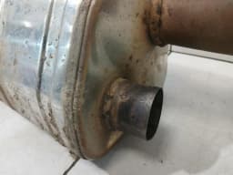 PORSCHE Porsche 991 exhaust silencer 99111143104 exhaust muffler defects — thumbnail 6