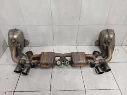 PORSCHE Porsche 991 exhaust silencer set 99111143708 exhaust silencer set — thumbnail 1