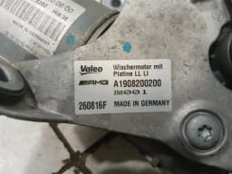 MERCEDES-BENZ MERCEDES GT R190 ROADSTER FRONT WIPER LINKAGE A1908200200 FRONT WIPER MOTOR — thumbnail 3