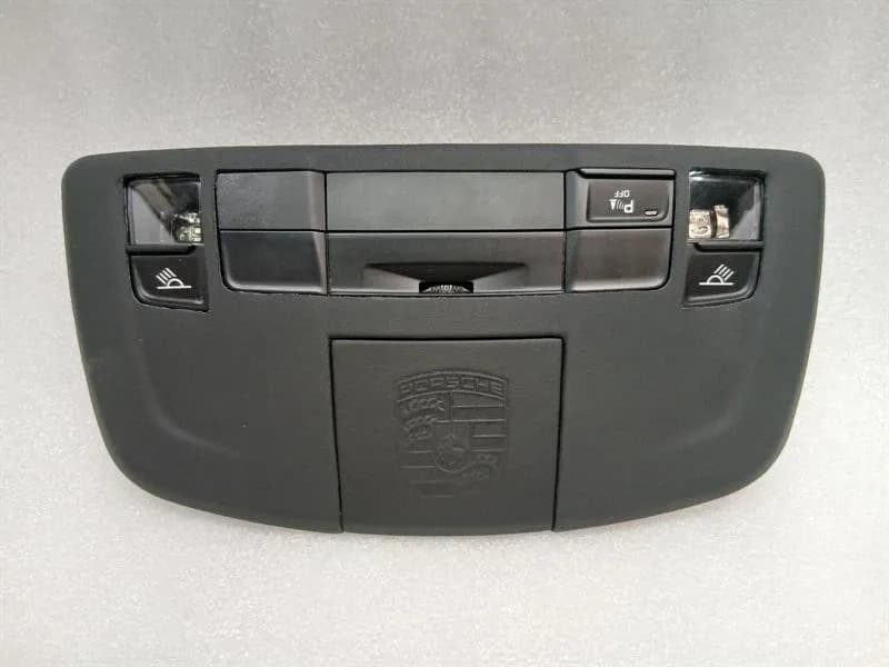 Porsche 911 991 Dome Light 99161313309 Interior Light Covered in Leather Logo