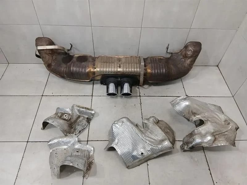 PORSCHE Porsche 911 992 GT3 exhaust silencer 9GT251052F exhaust silencer