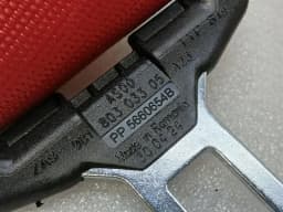 PORSCHE Porsche Cayman 718 GT4RS Seatbelt 98180303305 Seat Belt Strap GUARDS RED — thumbnail 4