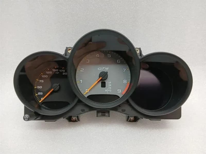 PORSCHE Porsche Cayman 718 GT4 Instrument Cluster 982920955F Speedometer PDK MPH UK SPEC