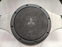 MITSUBISHI Misubishi Lancer Steering Wheel EVO EVOLUTION 7 8 9 MOMO JDM OEM SET ALCANTARA — thumbnail 6