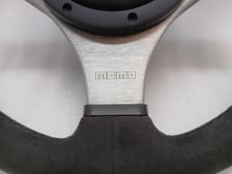 MITSUBISHI Misubishi Lancer Steering Wheel EVO EVOLUTION 7 8 9 MOMO JDM OEM SET ALCANTARA — thumbnail 7