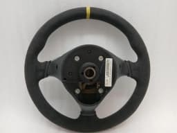 MITSUBISHI Misubishi Lancer Steering Wheel EVO EVOLUTION 7 8 9 MOMO JDM OEM SET ALCANTARA — thumbnail 8